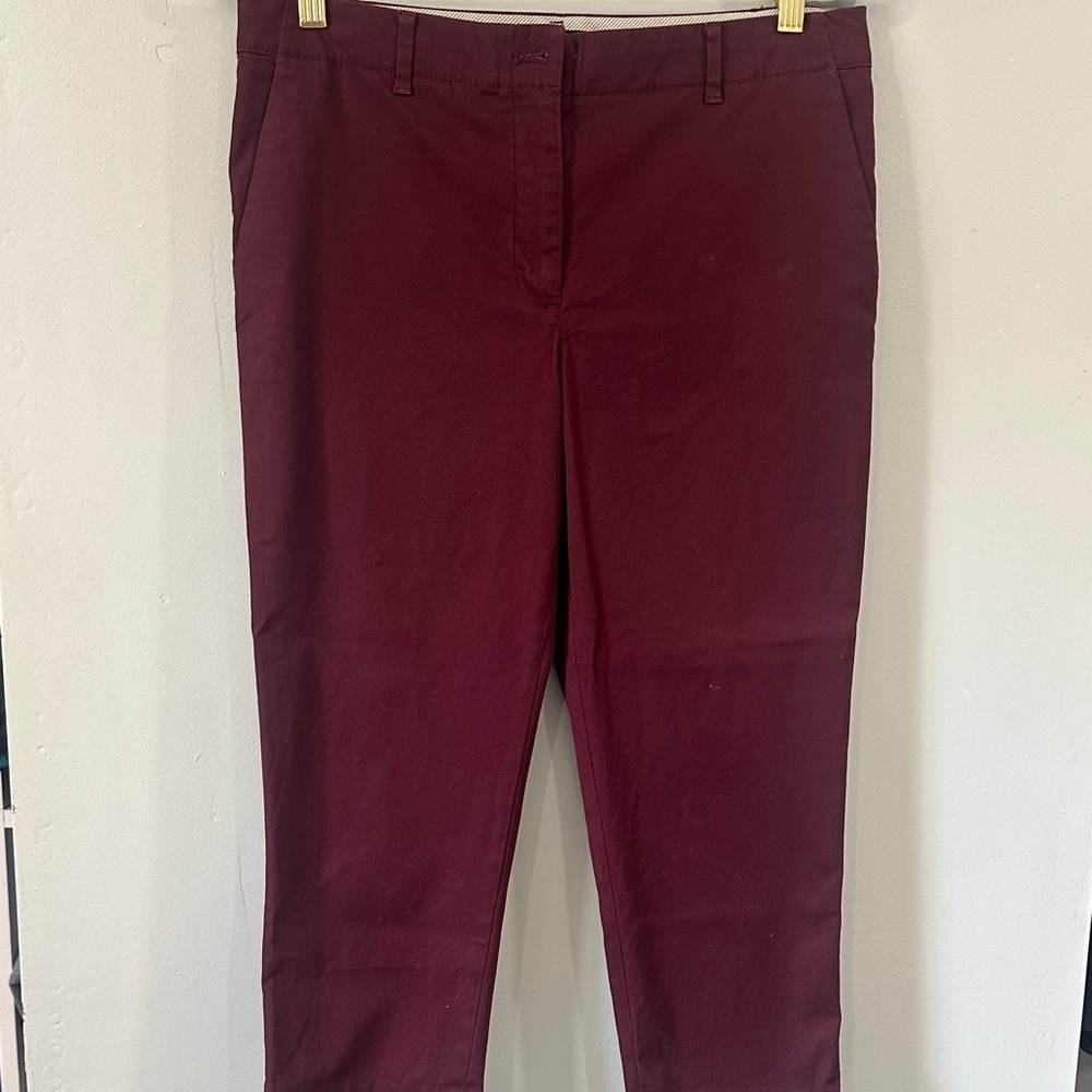 Talbots Women's Burgundy Jeans 8P
